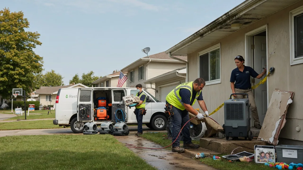 Water Damage Restoration in Darien, CT near me